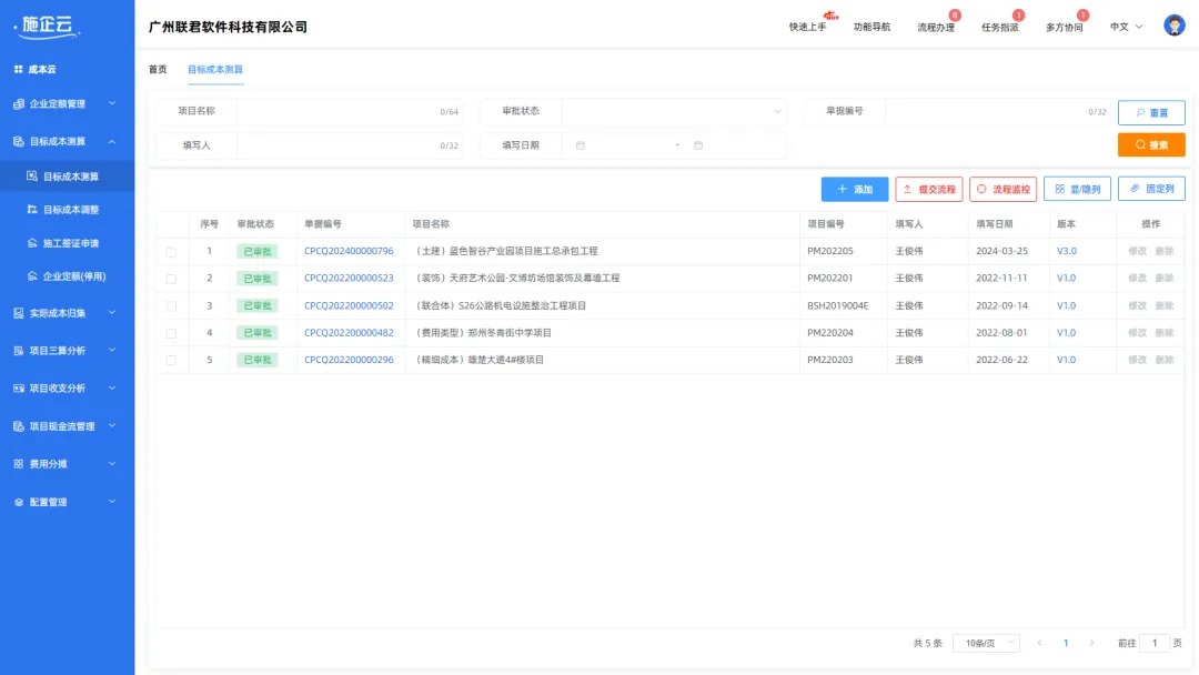 中云成通科技有限公司成功签约施企云,借助数字化重塑项目全生命周期管理(图3) 建筑工地管理系统